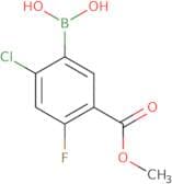 [2-Chloro-4-fluoro-5-(methoxycarbonyl)phenyl]boronic acid