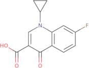 1-Cyclopropyl-7-fluoro-1,4-dihydro-4-oxo-3-quinolinecarboxylic Acid