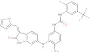 N-[3-[[2,3-Dihydro-2-oxo-3-(1H-pyrrol-2-ylmethylene)-1H-indol-6-yl]amino]-4-methylphenyl]-N'-[2-fl…