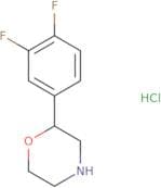 2-(3,4-difluorophenyl)morpholine;hydrochloride