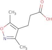 3-(3,5-Dimethylisoxazol-4-yl)propanoic acid