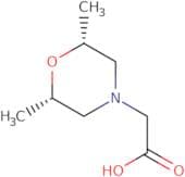 (2,6-Dimethylmorpholin-4-yl)acetic acid hydrochloride