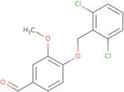 4-[(2,6-Dichlorobenzyl)oxy]-3-methoxybenzaldehyde