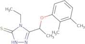 5-[1-(2,3-Dimethylphenoxy)ethyl]-4-ethyl-4H-1,2,4-triazole-3-thiol