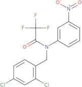 N-(2,4-Dichlorobenzyl)-2,2,2-trifluoro-N-(3-nitrophenyl)acetamide