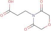 3-(3,5-Dioxomorpholin-4-yl)propanoic acid