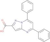 5,7-Diphenylpyrazolo[1,5-a]pyrimidine-2-carboxylic acid