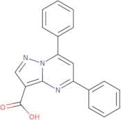 5,7-Diphenylpyrazolo[1,5-a]pyrimidine-3-carboxylic acid