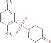 1-[(2,5-Dimethylphenyl)sulfonyl]piperidin-4-one