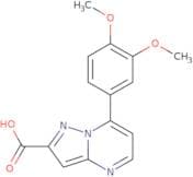 7-(3,4-Dimethoxyphenyl)pyrazolo[1,5-a]pyrimidine-2-carboxylic acid