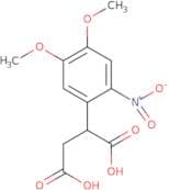 2-(4,5-Dimethoxy-2-nitrophenyl)succinic acid
