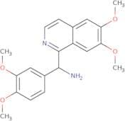 [(6,7-Dimethoxyisoquinolin-1-yl)(3,4-dimethoxyphenyl)methyl]amine