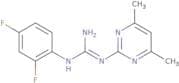 N-(2,4-Difluorophenyl)-N'-(4,6-dimethylpyrimidin-2-yl)guanidine