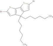 2,6-Dibromo-4,4-dihexyl-4H-cyclopenta[1,2-b:5,4-b']dithiophene