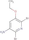 2,6-Dibromo-5-ethoxypyridin-3-amine