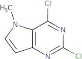 2,4-Dichloro-5-methyl-5H-pyrrolo[3,2-d]pyrimidine