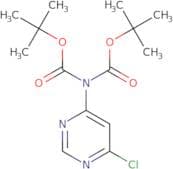 Di-tert-butyl (6-chloropyrimidin-4-yl)imidodicarbonate