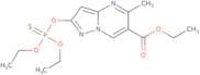 Diethyl 6-carbethoxy-5-methylpyrazolo[1,5-a]pyrimidin-2-yl phosphorothioate