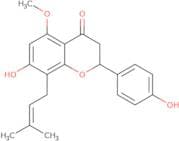 2,3-Dihydro-7-hydroxy-2-(4-hydroxyphenyl)-5-methoxy-8-(3-methyl-2-buten-1-yl)-4H-1-benzopyran-4-one