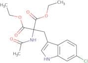 Diethyl (6-chloro-2-indolylmethyl)acetamidomalonate