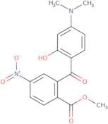 4-Dimethylamino-2-hydroxy-2'-methoxycarbonyl-5'-nitrobenzophenone