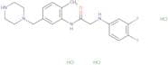 2-[(3,4-Difluorophenyl)amino]-N-[2-methyl-5-(1-piperazinylmethyl)phenyl]-acetamide trihydrochloride