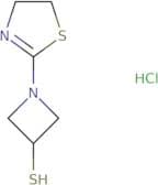 1-(4,5-Dihydro-2-thiazolyl)-3-azetidinethiol HCl