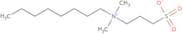 3-(Dimethyl-octylazaniumyl)propane-1-sulfonate