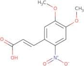 4,5-Dimethoxy-2-nitrocinnamic acid