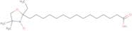 16-Doxyl-stearic acid free radical