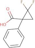 2,2-Difluoro-1-phenylcyclopropanecarboxylic acid