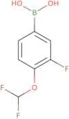 [4-(Difluoromethoxy)-3-fluorophenyl]boronic acid