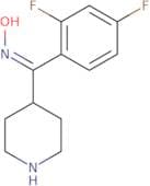 (Z)-(2,4-Difluorophenyl)-4-piperidinylmethanone oxime