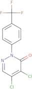 4,5-Dichloro-2-[4-(Trifluoromethyl)Phenyl]-3(2H)-Pyridazinone