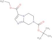 7-Tert-Butyl 3-Ethyl 5,6-Dihydroimidazo[1,2-A]Pyrazine-3,7(8H)-Dicarboxylate