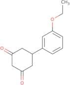 5-(3-Ethoxyphenyl)cyclohexane-1,3-dione