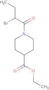 Ethyl 1-(2-bromobutanoyl)piperidine-4-carboxylate