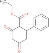 Ethyl 2,4-dioxo-6-phenylcyclohexanecarboxylate