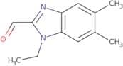 1-Ethyl-5,6-dimethyl-1H-benzimidazole-2-carbaldehyde
