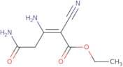 Ethyl 3,5-diamino-2-cyano-5-oxopent-2-enoate