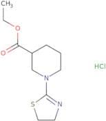 Ethyl 1-(4,5-dihydro-1,3-thiazol-2-yl)piperidine-3-carboxylate hydrochloride