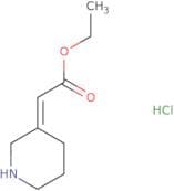 (E)-Ethyl 2-(piperidin-3-ylidene)acetate hydrochloride
