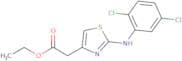 Ethyl 2-(4-(2,5-dichlorophenylamino)-3,5-thiazolyl)acetate