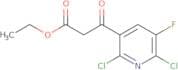 Ethyl 3-[2,6-dichloro-5-fluoro-(3-pyridiyl)]-3-oxopropanoate