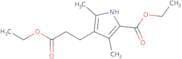Ethyl 2,4-dimethyl-5-(ethoxycarbonyl)-3-pyrrolepropionate