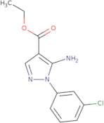 Ethyl 5-amino-1-(3-chlorophenyl)pyrazole-4-carboxylate