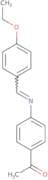 N-(4-Ethoxybenzylidene)-4-acetylaniline