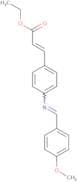 Ethyl 4-[(4-Methoxybenzylidene)amino]cinnamate