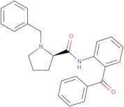 (R)-N-(2-Benzoylphenyl)-1-benzylpyrrolidine-2-carboxamide