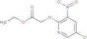Ethyl 2-[(5-chloro-3-nitropyridin-2-yl)oxy]acetate